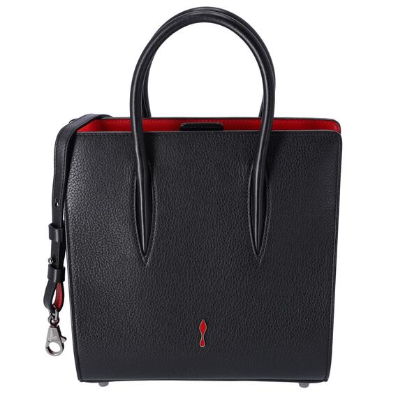 Christian Louboutin Paloma Small Handbag 3175110 Black Studded - Picture 1 of 7